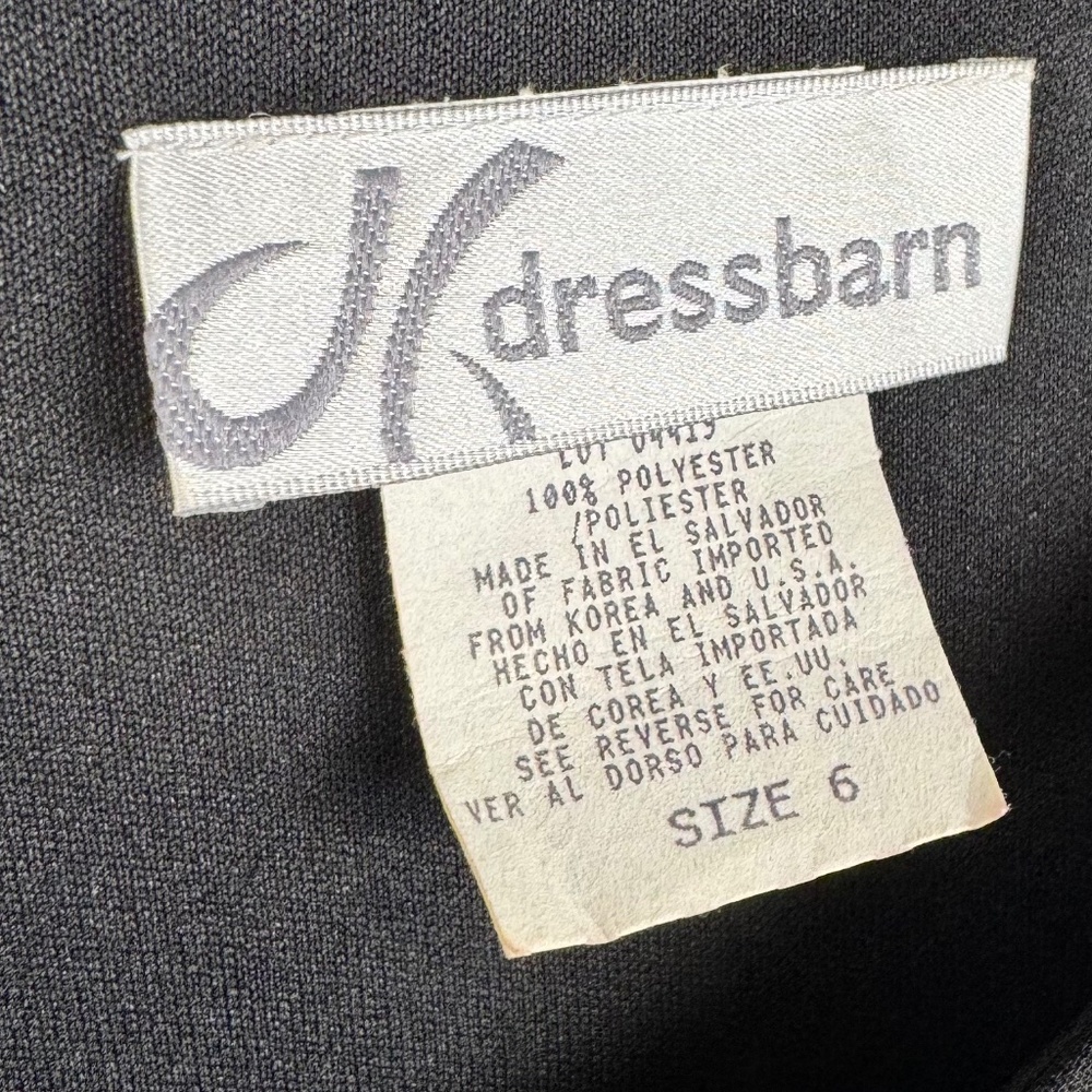 Vintage Dress Barn Floral Ruffle Midi Dress - Picture 3 of 7